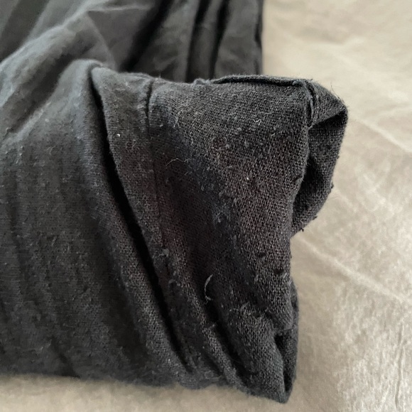 A New Day Women’s Ladies High Rise Black Linen Wide Leg Pant Medium - Picture 6 of 6